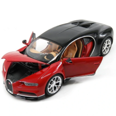 Welly Araba Metal Çek Bırak Bugatti Chiron Kırmızı