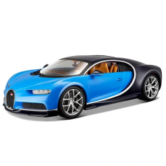Welly Araba Metal Çek Bırak Bugatti Chiron Mavi