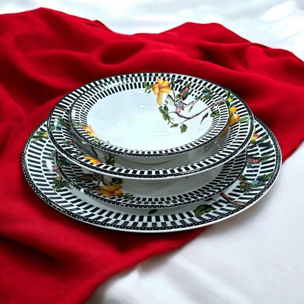 Lavin Seramik Yemek Takımı Yuvarlak 24 Parça