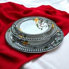 Lavin Seramik Yemek Takımı Yuvarlak 24 Parça