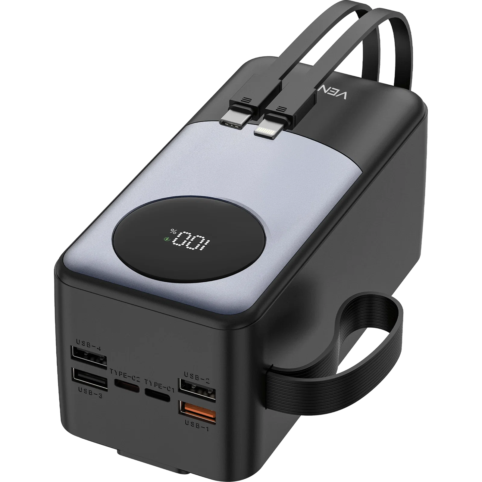 Venandin 22.5 W 50.000 Mah Powerbank Siyah