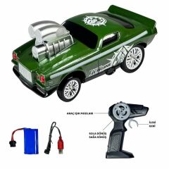 Vardem Araba Kumandalı Uzaktan Işıklı Drift Haki