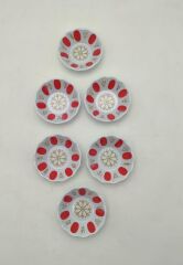 Lido Çay Tabağı Melamin 6'lı Poşetli