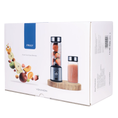 Venandin Flury Taşınabilir Şarjlı Blender Gümüş