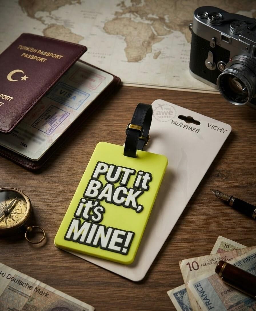 Vıchy Valiz Etiketi Put İt Back İt's Mine Vch-6856