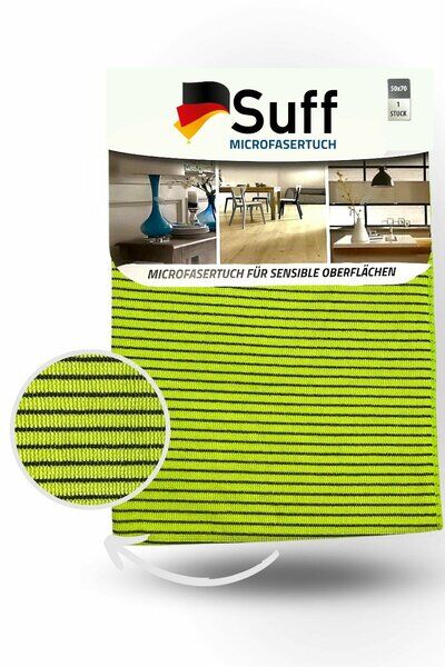 Suff Temizlik Bezi Leylak Hassas Yüzey 70X50 Cm 360 Gr Yeşil