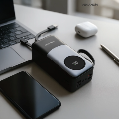 Venandin 22.5 W 40.000 Mah Powerbank Siyah
