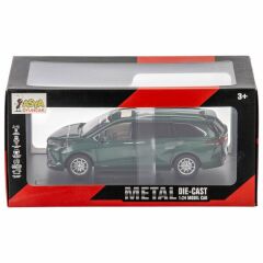 Asya Model Araba Metal Toyota Sienna Zümrüt