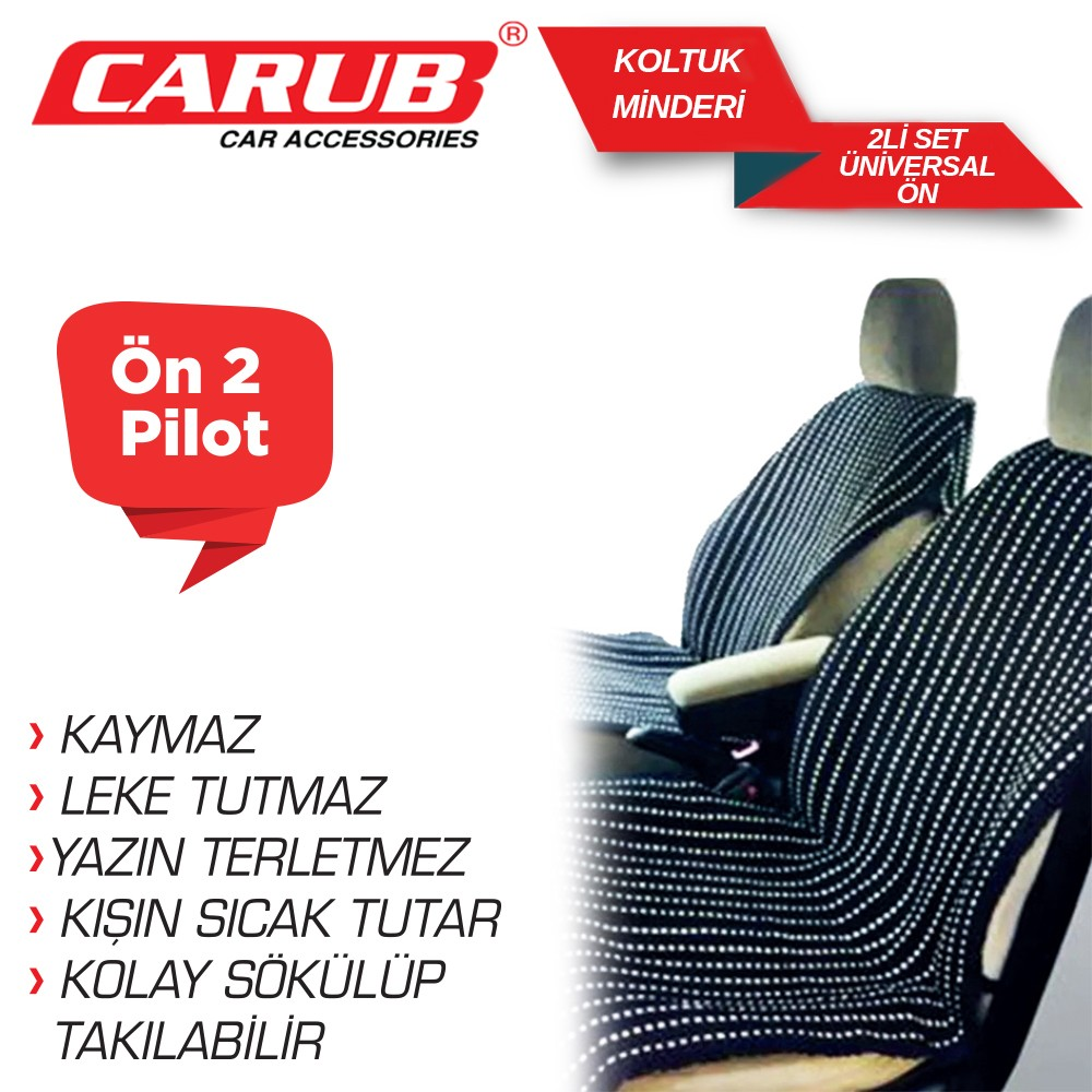 Carub Minder 2 Li Set Pilot Serme Üniversal