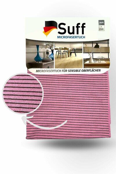 Suff Temizlik Bezi Leylak Hassas Yüzey 70X50 Cm 360 Gr Pembe