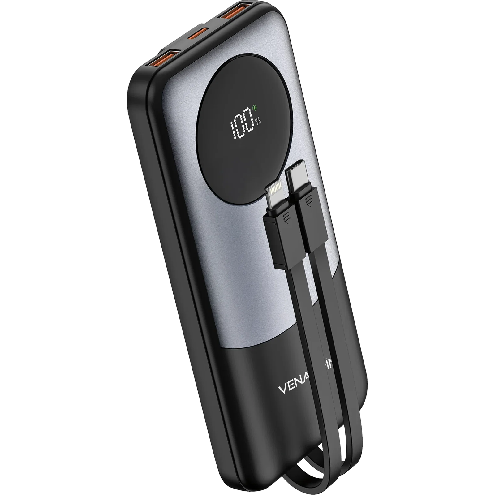 Venandin 22.5 W 10.000 Mah Powerbank Siyah