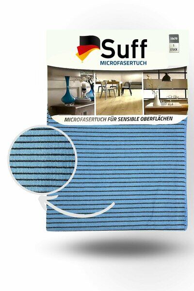 Suff Temizlik Bezi Leylak Hassas Yüzey 70X50 Cm 360 Gr Mavi