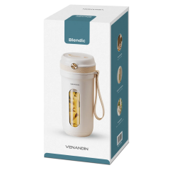 Venandin Blendic Taşınabilir Şarjlı Blender Krem