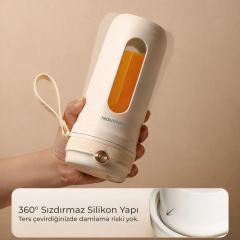 Venandin Blendic Taşınabilir Şarjlı Blender Krem