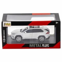 Asya Model Araba Metal Toyota Rav4 Beyaz