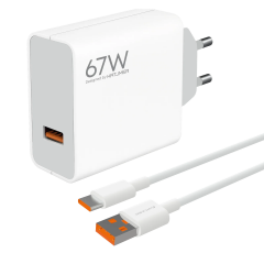 Katjmer Şarj Aleti Usb To Type-C Kablo 67 W