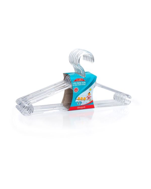 Flora F140 Küçük Boy Kristal Bebek Askı 6'Lı