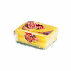 Sun Brite Bulaşık Süngeri Oluklu Sarı