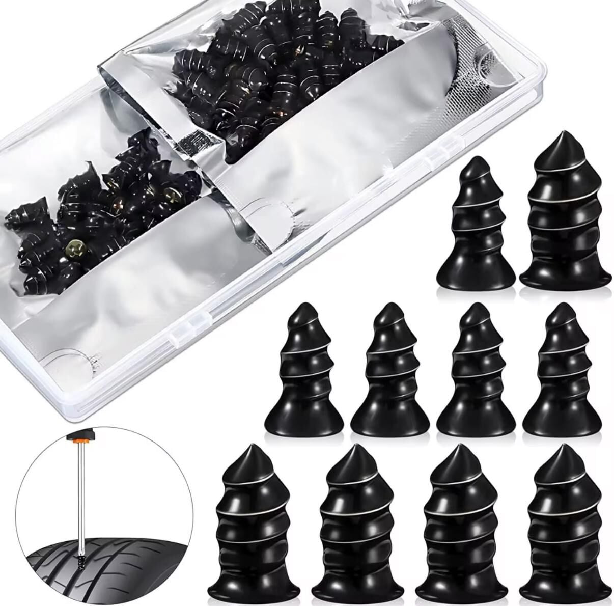 Oto Lastik Tamir Vidası 10 Adet