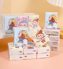 Pango Mini Boy Mendil 9 Adet Karışık Renkli