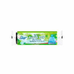 Starplus Çöp Poşeti Büyük Boy  Ebat 65X80 60Gr Mavi