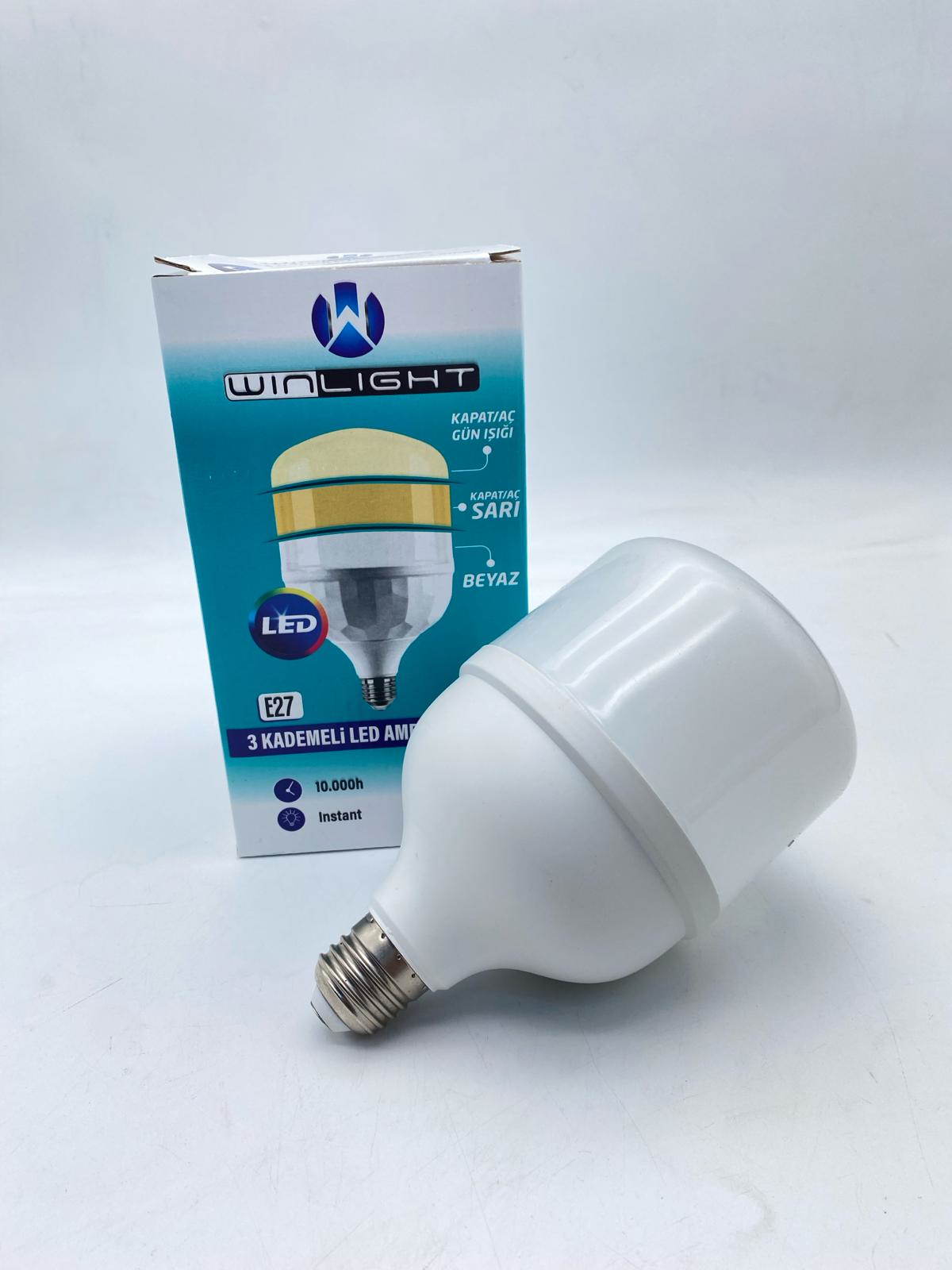 Winlight 3 Kademeli Led Torch Ampül Wl-K30 30W=2450 Lümen