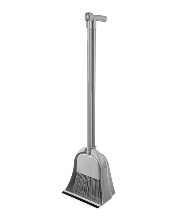 Flora F077 Mega Hazneli Süpürgeli Faraş Gri