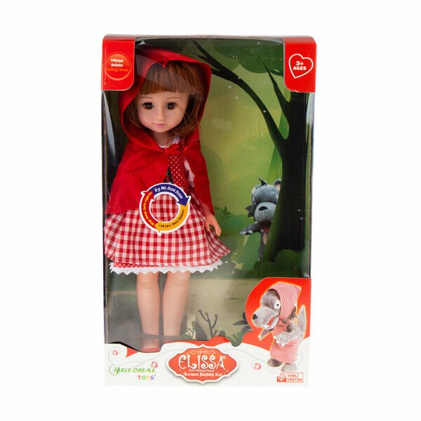 Global Bebek Elissa Kırmızı Başlıklı