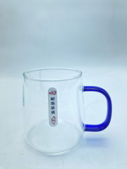 Krd Home Deli Glassware Bardak Kupa Cam Kulplu Borosilikat GBP27 520 Ml