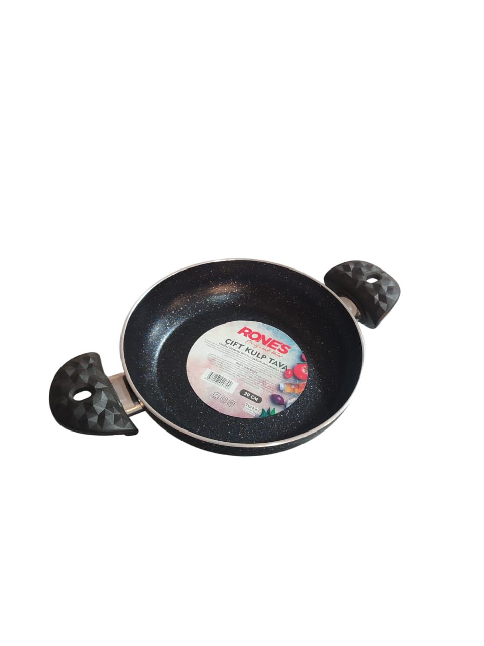 Rones Granit Sahan 20 Cm Siyah