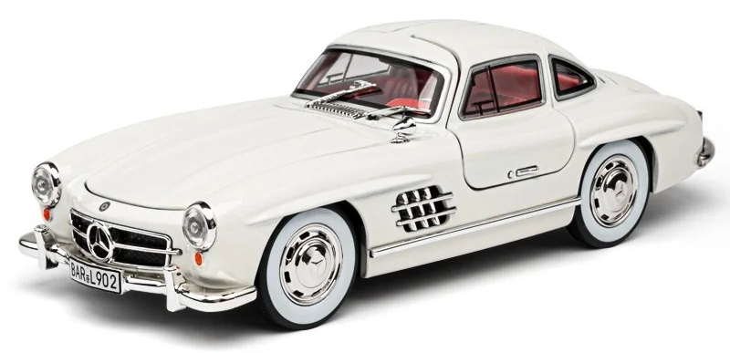 Canali Araba Metal Mercedes Benz 300 SL Beyaz