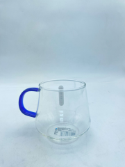 Krd Home Deli Glassware Bardak Kupa Cam Kulplu Borosilikat GBP57 400 Ml
