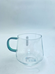 Krd Home Deli Glassware Bardak Kupa Cam Kulplu Borosilikat GBP57 400 Ml