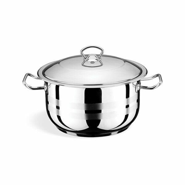 Royal Tencere Derin 30cm Flanş Kulp