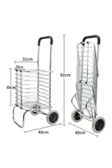 Mnc-14 Katlanabilir Taşınabilir Alışveriş ve Pazar Arabası