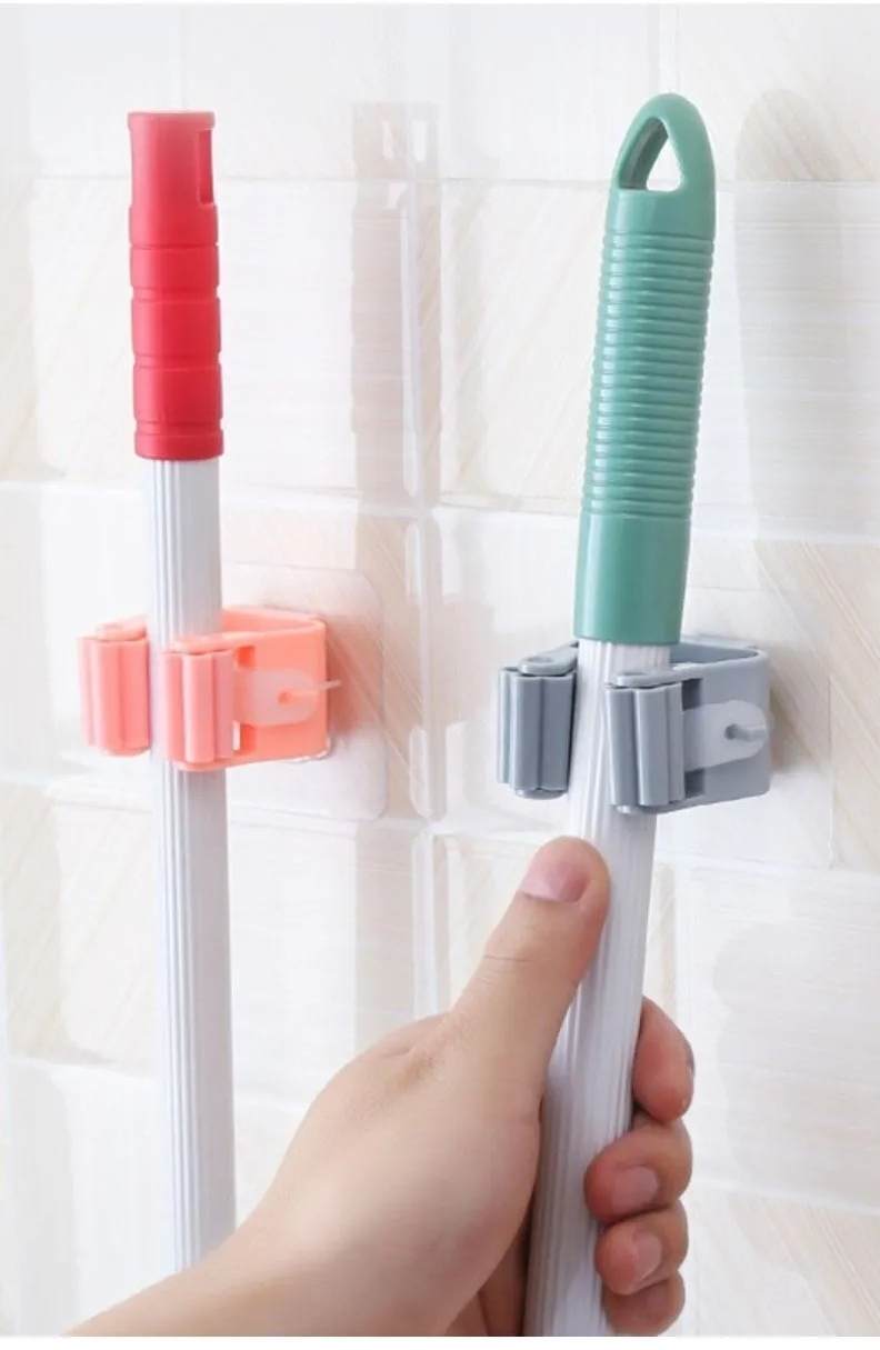 Omilife Mop Tutucu Askı Fenomen Ürün Pembe
