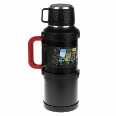 Cooker Termos Çelik 4.0 Lt Kutulu Siyah