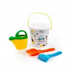 Polesie Kova Set Büyük (Kürek-Tırmık-Sulama Kabı)