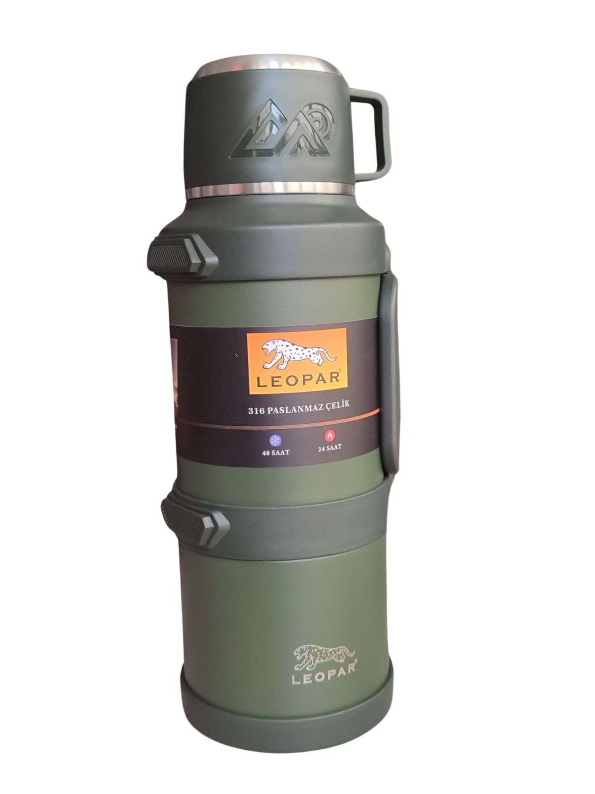 Cooker Termos Çelik 4.0 Lt Kutulu Haki