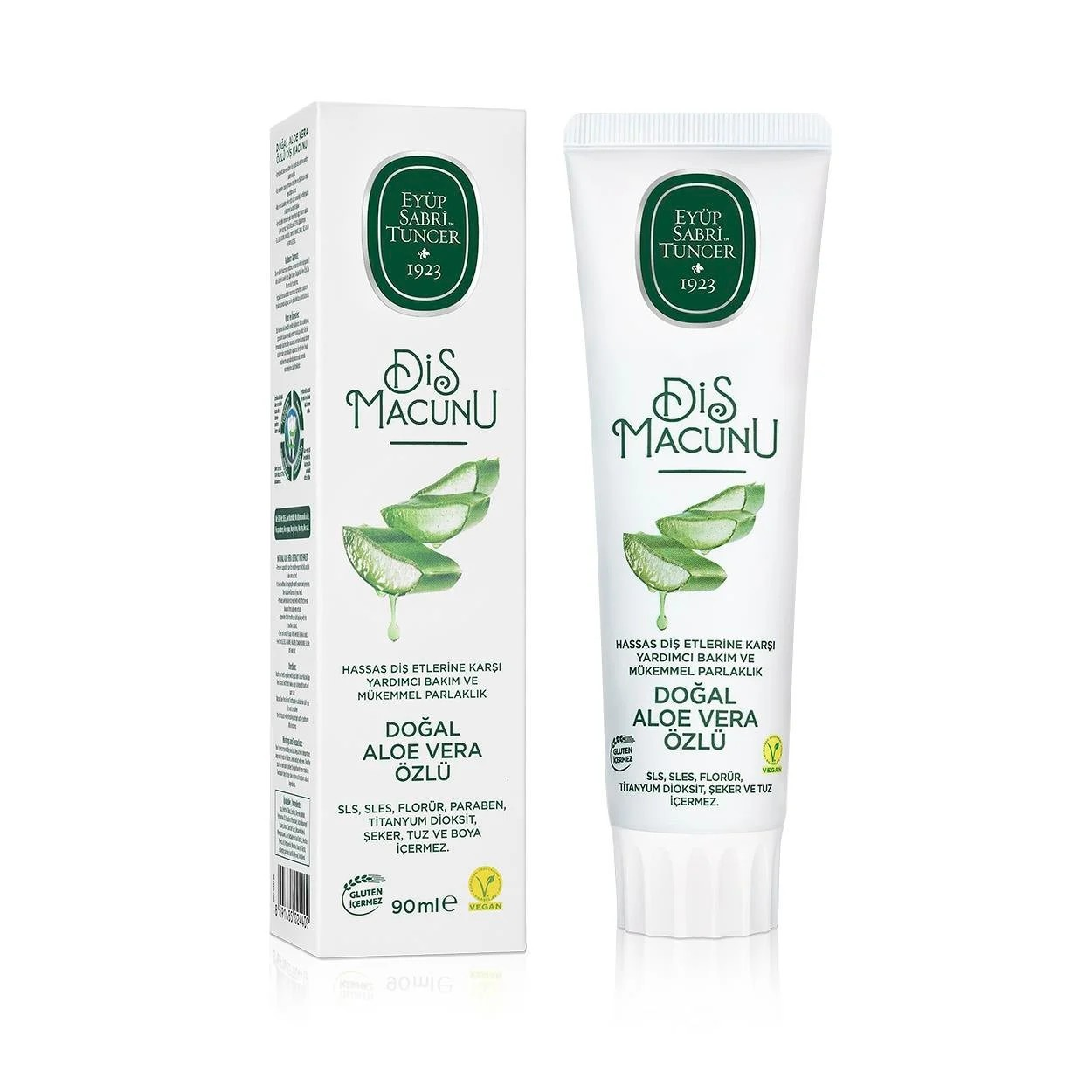 Eyüp Sabri Tuncer Doğal Aloe Vera Özlü Diş Macunu 90 Ml