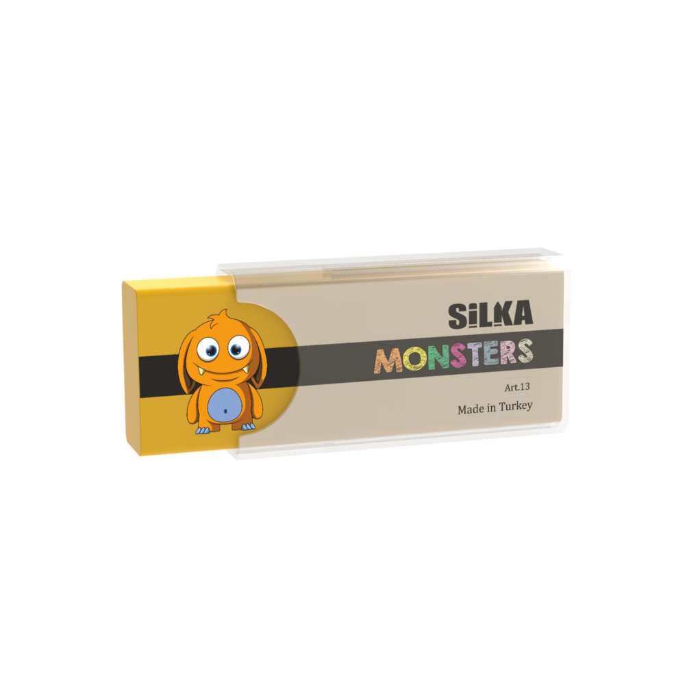 Silka Silgi Monster Art13 Fosfor Turuncu