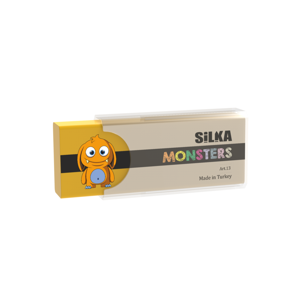 Silka Silgi Monster Art13 Fosfor Turuncu