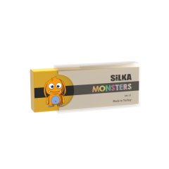 Silka Silgi Monster Art13 Fosfor Turuncu