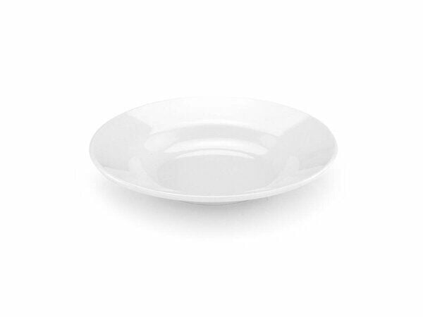 Tria Porelin Çukur Tabak Klasik 19 Cm Beyaz