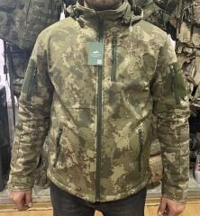 Kamuflaj Desen Kampçı Dağcı Avcı Mont