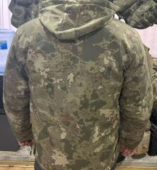 Kamuflaj Desen Kampçı Dağcı Avcı Mont