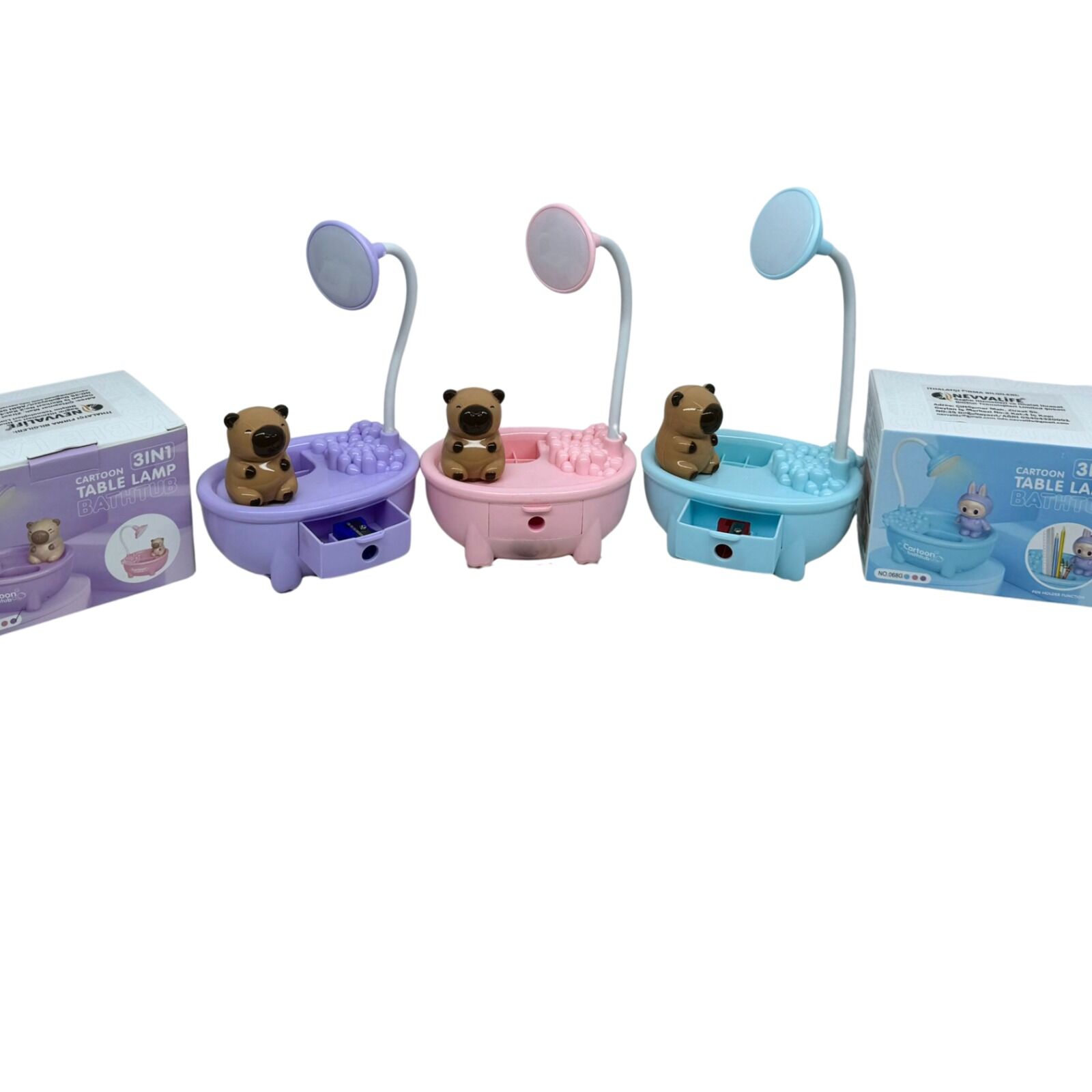 Nevvalife-7 Küvetli Kalemtraşlı Masa Lambası