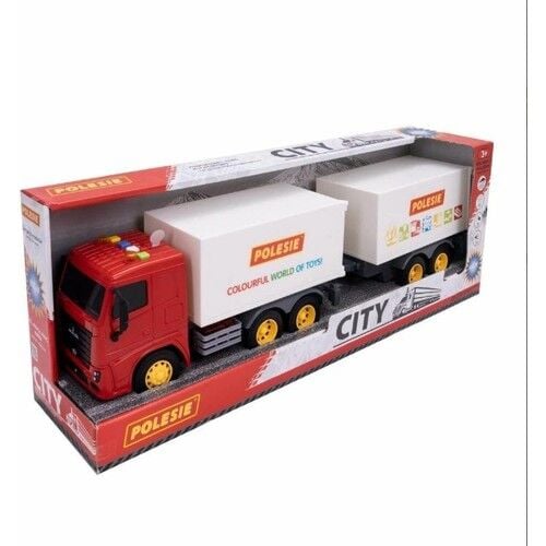 Polesie Dorse Tır Çift Sürtmeli City-2 Işıklı Sesli