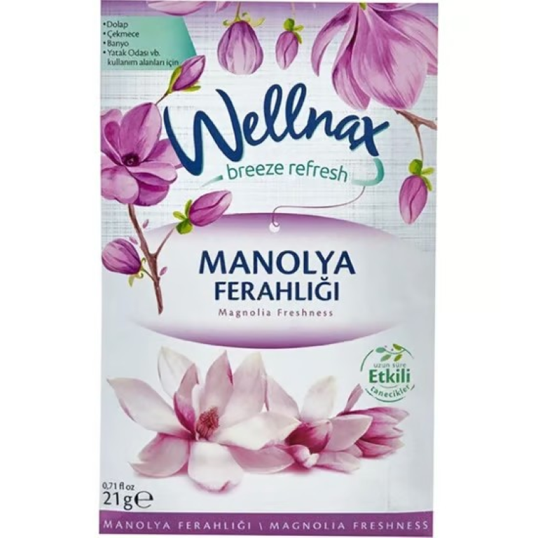 Wellnax Dolap ve Çekmece Koku Kesesi Manolya Ferahlığı