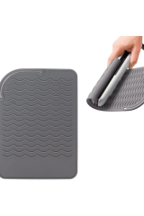 Omilife Silikon Mat Çok Fonksiyonlu Isıya Dayanıklı Fenomen Ürün Antrasit